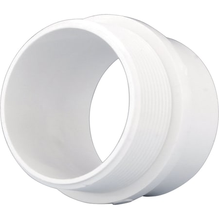 Charlotte Pipe And Foundry 1-1/2 In. SPG x 1-1/4 In. MIP Schedule 40 DWV PVC Adapter PVC 00111  0600HA